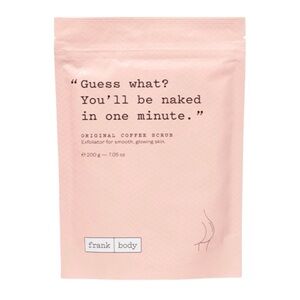 FRANK BODY ORIGINAL COFFEE SCRUB 200G - BRAND NEW, SEALED